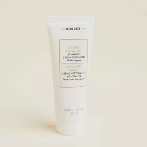 NWT Korres Greek Yoghurt Foaming Cream Cleanser - Picture 2 of 2